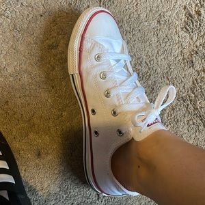 Converse Youth White all stars size 3